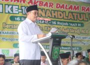 Harlah NU ke-103 di Lalan Wabup Muba Usulkan Jalan Lalan Jadi Jalan Provinsi ke Gubernur Sumsel