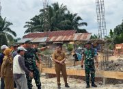 Pastikan Program Percepatan Ekonomi,Dandim 0401/Muba Cek Progres Koperasi Desa Merah Putih