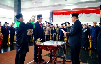 Syafaruddin Resmi Jabat Penjabat Sekretaris Daerah Kabupaten Muba